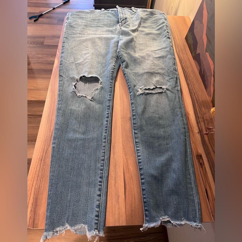 Madewell skinny jeans size 33 tall